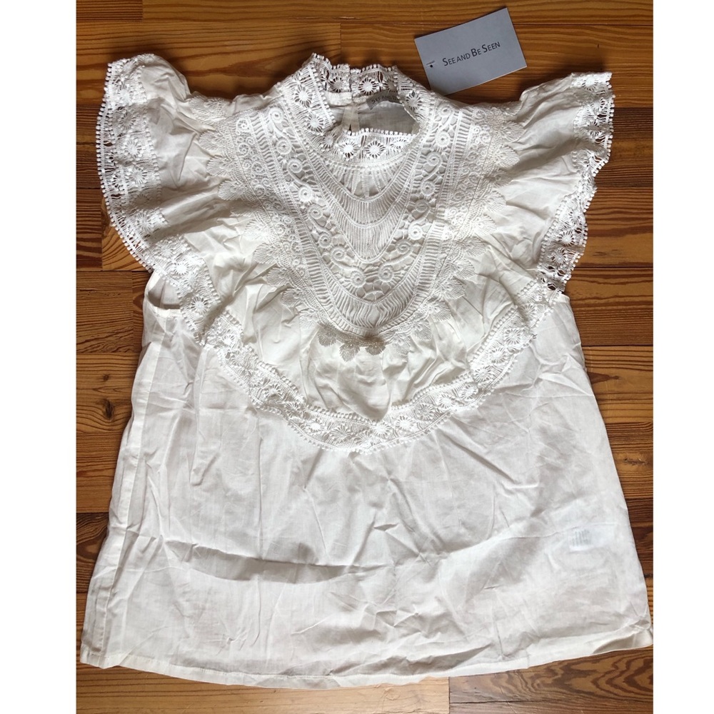 White lace top - Vici Collection